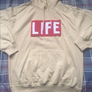 LIFE Cream Sweater